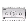 thumbnail image 2 of Double Edge Safety Razor Stainless Steel Open Comb Head Men Safety Razor Head Beard Shaving Tool for Barber Male Home Use, 2 of 8