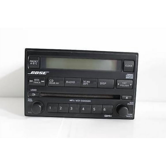 2005-2007 Nissan Xterra  Pathfinder Radio Stereo 6 Disc Changer Cd Player