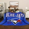 thumbnail image 5 of MLB Toronto Blue Jays Arena Blanket, 66" x 90" by Nemcor, 5 of 5
