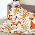 thumbnail image 6 of Sikiie Flower Fox Ultra-Soft Micro flannel Blanket Luxury All Seasons Warm Blanket for Bedding Sofa and Travel (4 sizes)-60"x50", 6 of 7