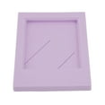 thumbnail image 3 of Cadre Photo, Support Cadre Photo Compact Classique Rectangulaire Réutilisable Remplaçable pour Photos 3 Pouces Lilas Violet, 3 of 8