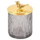 thumbnail image 1 of Ficarrico Caja de almacenamiento de cristal, joyero con tapa, pequeño joyero para mujer, 1 of 5