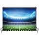 thumbnail image 1 of RUINI Fondo para fotografía de campo de fútbol, ​​campo de fútbol, ​​auditorio, telón de fondo para fiesta temática ligera, 9x6 pies, 1 of 5
