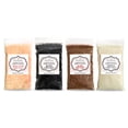thumbnail image 3 of Gourmet Sea Salt Sampler: 4 X 6oz. Pkgs. Himalayan, French Grey, Red Alaea, Black Lava, 3 of 7