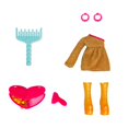 thumbnail image 2 of Vip Girls Hair Makeover Quinn Fashion Doll con cabello largo y colorido de 11 "y 5 accesorios Juguete de moda para niñas y niños de 5 años en adelante Muñeca de 10 pulgadas, 2 of 5