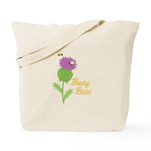 CafePress - Busy Bees Tote Bag - Unisex Canvas Tote Bag, Beige, 1-Piece