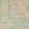 thumbnail image 4 of Surya Ushak USK-2302 106x144" Rectangle Traditional Wool Rug in Blush Pink/Sage, 4 of 4