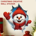 thumbnail image 5 of Christmas Creative Wall Sticker,Break-The-Wall Santa Claus 3D Wall Decal,Removable Xmas Door Window Stickers,Creative Holiday WallArt with Realistic 3D Effect for Living Room Bedroom, 5 of 9