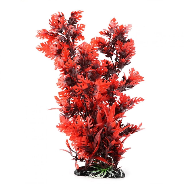 Planta de Coral Artificial Viva ANGGREK de Plástico Subacuático para acuario