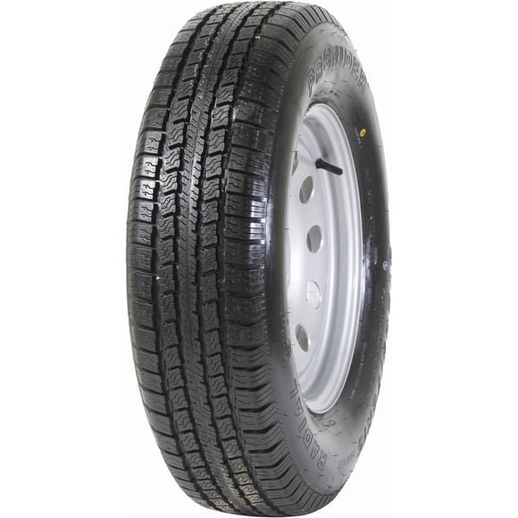 Taskmaster Tire/Wheel Assembly A15R45SMM Tire/Wheel Assembly; Provider; 15 Inch Diameter x 5 Inch Width; 5 x 114.3 Millimeter/5 x 4.50 Inch Bolt Pattern; Modular; 2 Piece Welded Steel Construction