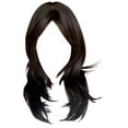 thumbnail image 1 of Peluca sintética larga y rizada de 24 pulgadas para mujer, peluca con ondas naturales y flequillo, muy a la moda, 1 of 8