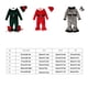 thumbnail image 3 of Toystoory Disfraz de Navidad para niñas, parte inferior de campana con sombrero, traje cálido, atuendo para carnaval, accesorios, vestido de Kits de decoración para fiestas Rojo 100 yardas, 3 of 6