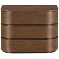 thumbnail image 2 of Meridian Furniture Annalise Brown Solid Wood Night Stand, 2 of 13