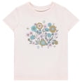 thumbnail image 3 of BTween Girls 4-Piece Summer Tops | Fashionable Short Sleeve T-Shirt | Casual Daily Shirt for Kids - Assorted Colors, 3 of 5