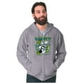 thumbnail image 3 of Popeye Characters Kanji Comic Panel Zip Hoodie Sweatshirt Men Brisco Brands S, 3 of 6