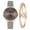 C, variant on EGNMCR Women's Quartz Watch Sleek Fashion With Strap Dial Women's Quartz Watch Gift Watch Quartz Watch