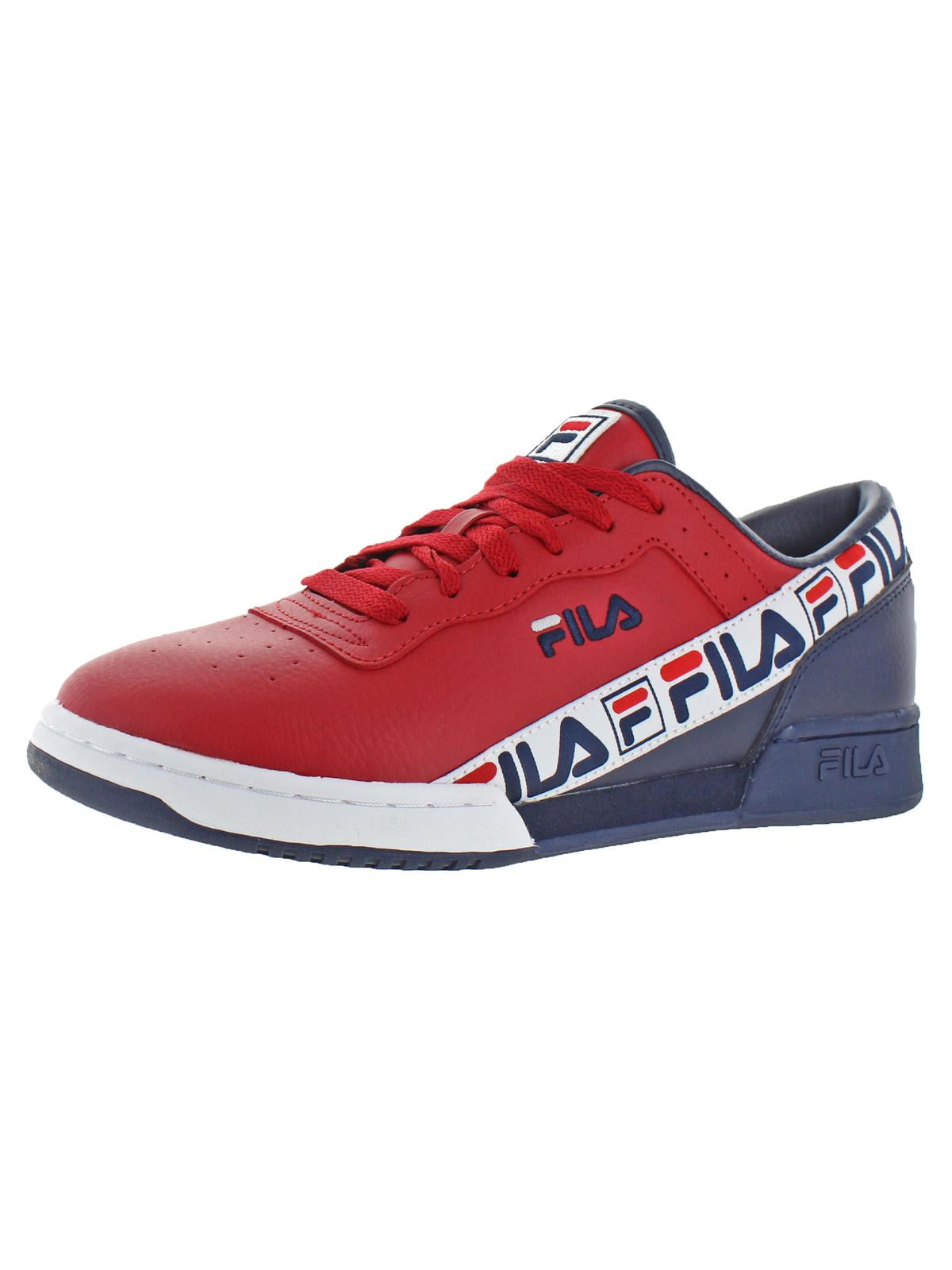 Fila Fila Mens Original Fitness Tape Breathable Fashion Sneakers Red 13 Medium (D) Fila Fila Mens Original Fitness Tape Breathable Fashion Sneakers Red 13 Medium (D)