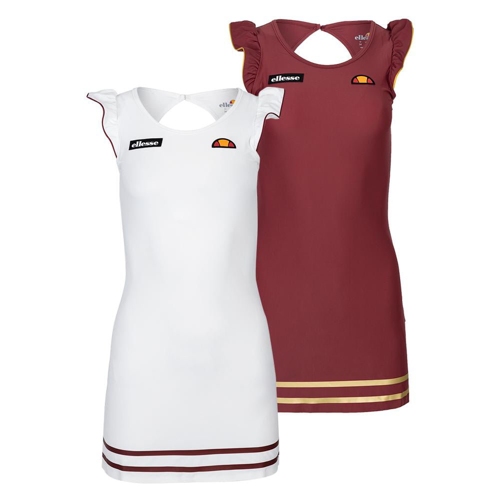 rijk domesticeren Ongeautoriseerd Ellesse Women`s Clovere Tennis Dress ( SMALL Burgundy ) - Walmart.com