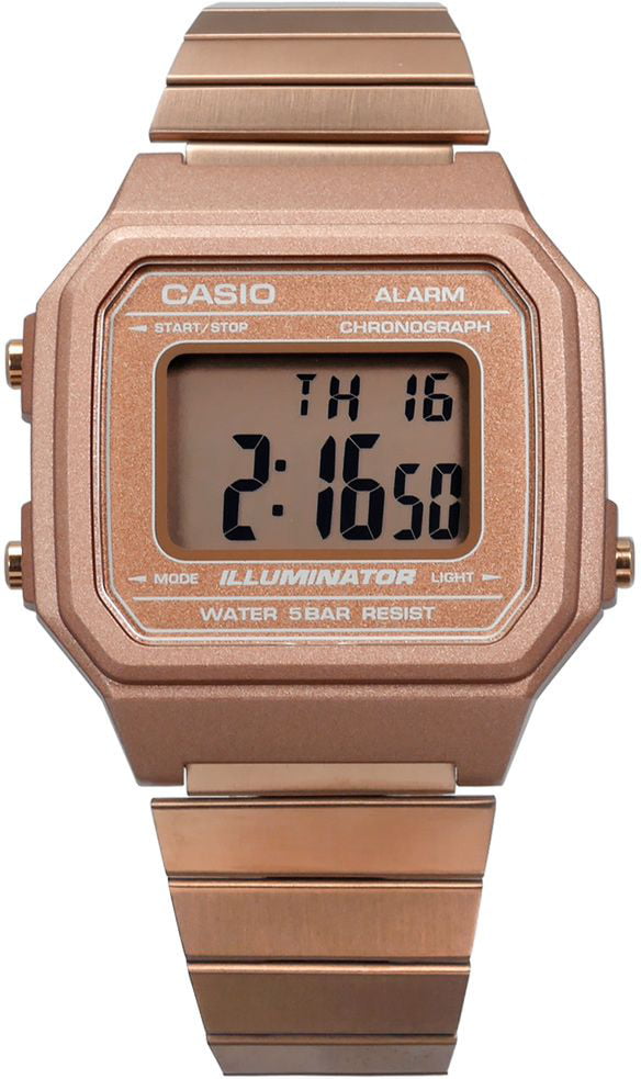 Casio Watch Digital Fashion Unisex B650WC-5A Alarm Backlight - Walmart.com