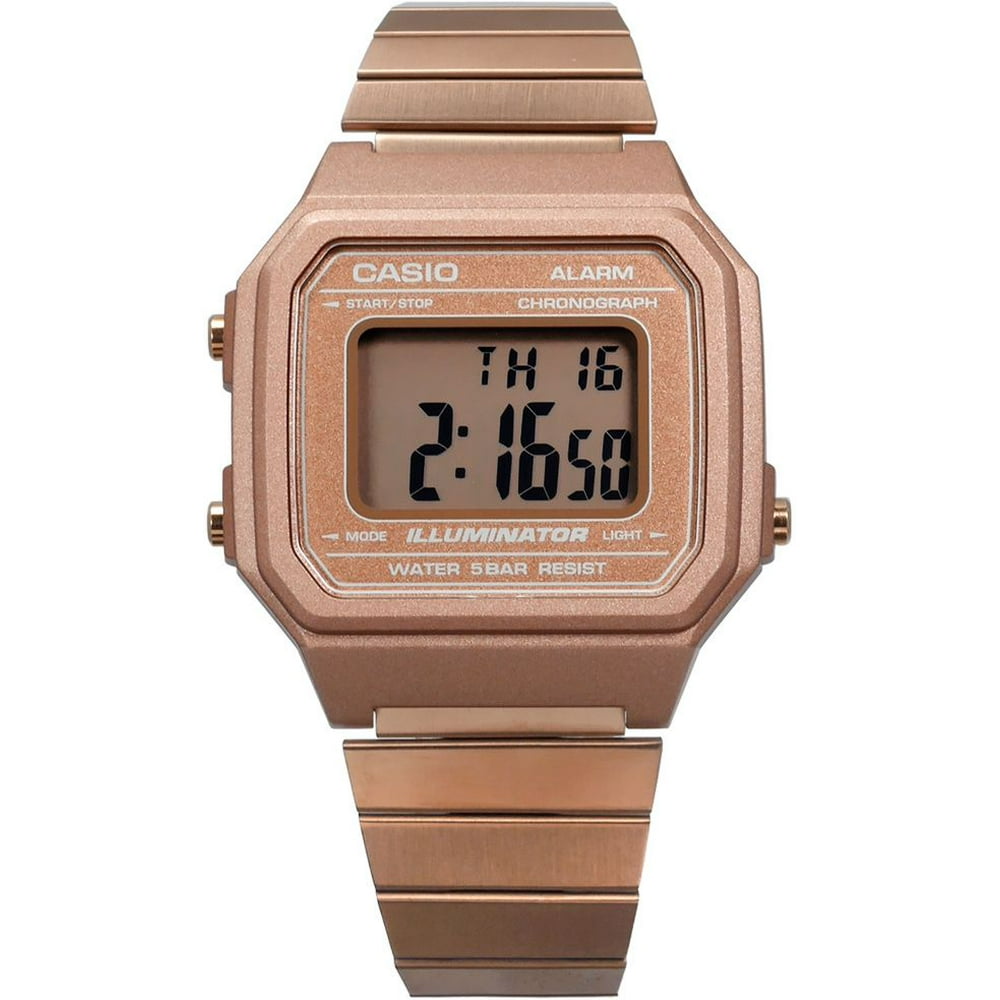 Casio - Casio Watch Digital Fashion Unisex B650WC-5A Alarm Backlight ...