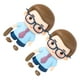 thumbnail image 4 of 2pcs Torta Toppers Padre Figurine Cupcake Toppers Día del padre Adornos de pastel, 4 of 5