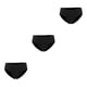 thumbnail image 4 of Minnieouse calzoncillos traje de baño bikinis ligeros fondos trajes de baño período absorbente bragas sin costuras bañador mujer negro / 2xl Type1 NO1, 4 of 6