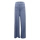 thumbnail image 5 of Pantalones de trabajo de cintura alta para mujer - Pantalones elásticos rectos de pierna ancha con botones y bolsillos, 5 of 5
