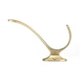thumbnail image 4 of Richelieu T6210160 4-1/2" Double Metal Coat Hook - Brass, 4 of 4