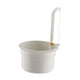 thumbnail image 2 of Colador de fregadero colgante de esquina, soporte de esquina, colador multifunción, desagüe de cocina blanco, 2 of 9