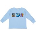 thumbnail image 3 of Inktastic Surfing Eat Sleep Surf Boys or Girls Long Sleeve Toddler T-Shirt, 3 of 5