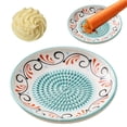 thumbnail image 1 of 1Pc Artificial Flower Garlic Mortar Bowl For Kitchen,Ceramics (C), 1 of 9