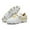 White, variant on Little Boys Sneakers Cleats With Detachable Studs Training Matches Lightweight Athletic Football Shoes