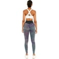 thumbnail image 6 of Women's High Waist Textured Butt Lifting Slimming Workout Leggings Tights Exercise Stretch Trousers, 6 of 6