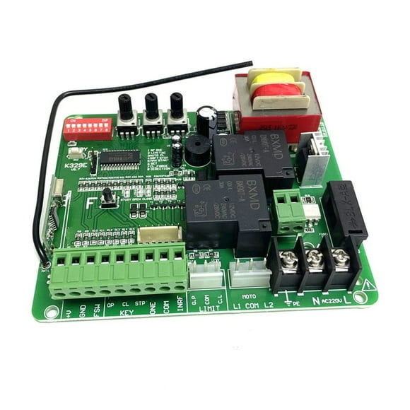 K329e Soft Start No Sliding Door Opener Motor Board Card Control Board Motherboard Plate (remote Control Optional) ,Smooth Running