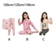 thumbnail image 5 of sweethay 1 Juego de pijamas de fibra elástica para niños, ropa interior térmica de repuesto para el hogar, dormitorio, invierno y otoño, ropa de conjuntos de ropa Nube 140cm sweethay AP013783-03, 5 of 6