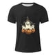 thumbnail image 4 of Blusas y camisas de manga corta y cuello redondo para hombre. Blusas/camisetas de manga corta con cuello redondo y estampado de Halloween para hombre. Blusa para hombre., 4 of 5