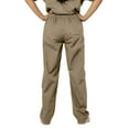 thumbnail image 2 of Panda Uniform by HeedFit Women’s Two Pocket Elastic Waist Scrub Pants, Khaki 4XL, 2 of 3