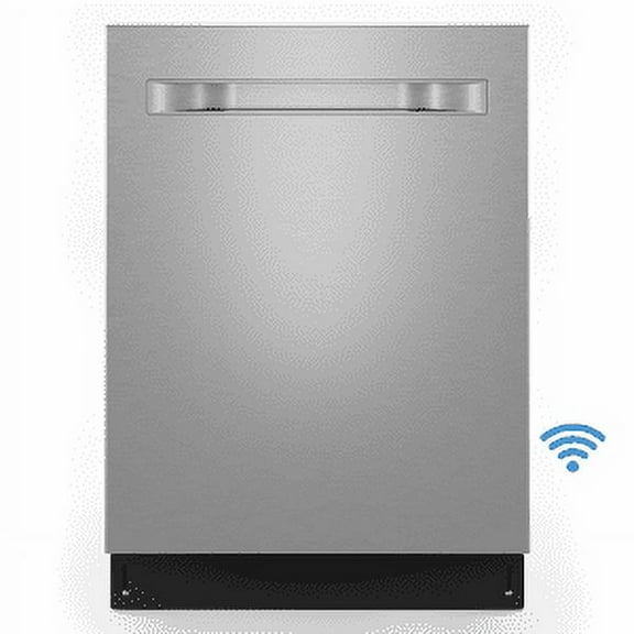 Midea Ultra-Quiet, Built-in dishwasher with Wi-Fi and Targeted Wash Zones, MDT24P5AST, Stainless Steel