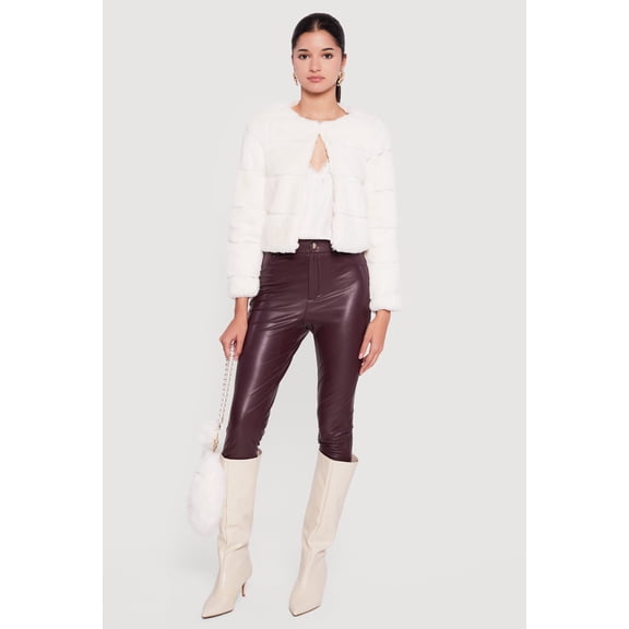 Women's Almost Famous Faux Fur Jacket
