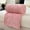 Rose, variante sur Couverture en Molleton Douce et Chaude pour l'Hiver, Jeté Douillet pour Sieste et Climatisation avec Détail Rayé, Couvre-Lit Portable Couverture de Sofa en Plusieurs Couleurs, Violet