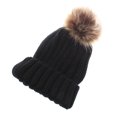 thumbnail image 4 of Sombrero de Gorro de Punto de Invierno Cálido Sunnimix Negro, 4 of 4
