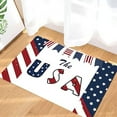 thumbnail image 5 of Dmlowu 4th of July Decorations Bathroom Rugs 16x24" Non Slip Patriotic Kitchen Mats for Floor Luxury Soft Quicker Dry Rugs for Living Room, 5 of 9