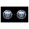 thumbnail image 2 of Black Panther: Wakanda Forever Vibranium Panther Logo Stainless Steel Water Bottle Black 17 oz., 2 of 3