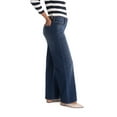 thumbnail image 3 of Jordache Women's High Rise Wide Leg Jeans, Sizes 2-22, 3 of 5