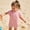 Pink, variant on YunPes Toddler Girls Poncho Hooded Towels Loose Fit Soft Cotton Absorbent Swimwear with Tassel Summer Beach Swim Cover up