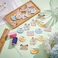 thumbnail image 4 of 36Pcs 6 Styles Little Bear Crochet Knitted Cloth Patch Sew on Patches Cloth Appliques Handmade Lovely Little Animals Garment Sewing Accessories DIY Project Crafts Embroidery Gifts colorful, 4 of 7