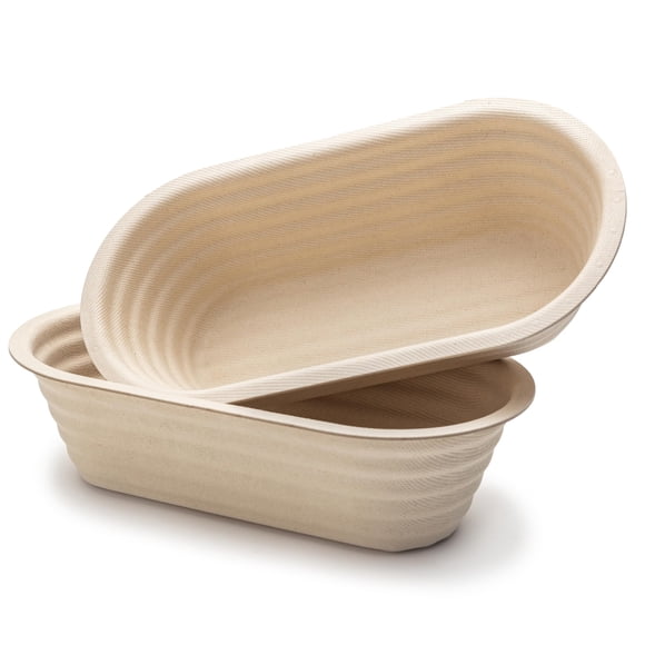 Cesta para pruebas Brod & Taylor Banneton Batard, 25 cm, bambú