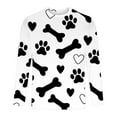 thumbnail image 4 of Taylonsss Men's Fashion Casual Round Neck Long Sleeve Pullover Printed T-Shirt with Soft Blend Fabric for Spring Summer Outdoor Daily Use, 4 of 5