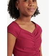 thumbnail image 3 of Justice Girls Cinch Base Layer Top, Sizes XS - XLP, 3 of 6