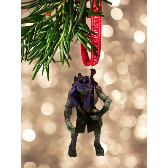 Tmnt Action Teenage Mutant Ninja Turtles ORNAMENT Figure Figurine Charm 4â€ New